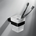 Bathroom Accessories Stainless Steel Black Toothbrush holder
