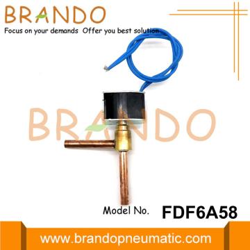 FDF6A58 Mini Flow Electromagnetic Valve For Air Conditioner