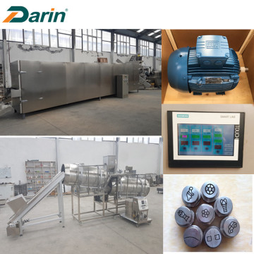 Double Screw Puffed Corn Extruder Production Line