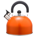 1.5L Stainless Steel color painting Teakettle orange color