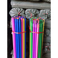 Panda &amp; Dot PVC recubierto de madera Broom Stick venta caliente