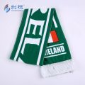 hip new design ireland printing fashional fleece scarf