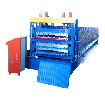 Galvanized Aluminum three Layers Roll Forming Machine