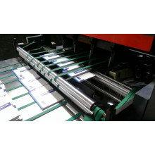 Reel Paper Alta Velocidad Flexo Impresión Inalámbrico Cola Fría Envoltura Binding Notebook Hacer M