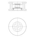 Lift-plate Wafer Check Valve