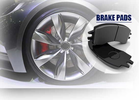 Auto brake shoes used for Great Wall Motors