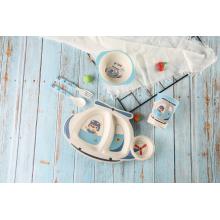 helicopter shaped baby feeding dinnerware set
