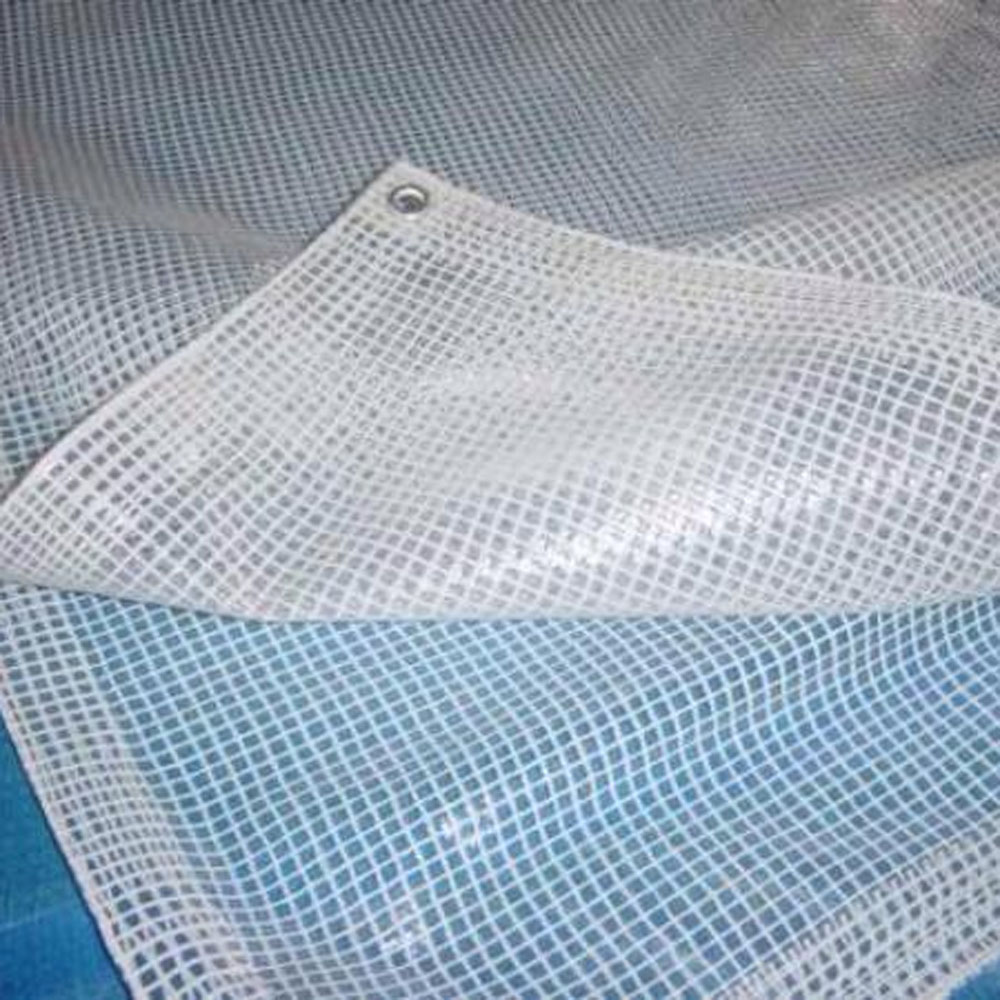 3x3 Mesh Transparent Scaffolding Leno Tarpaulin