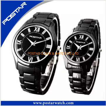 Waterproof High Quality Round Dial Watch for Couple