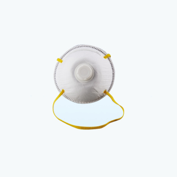 3ply Adjustable Nose Pad Protective Half Face Mask with Breath Valve Oxygen Respirator