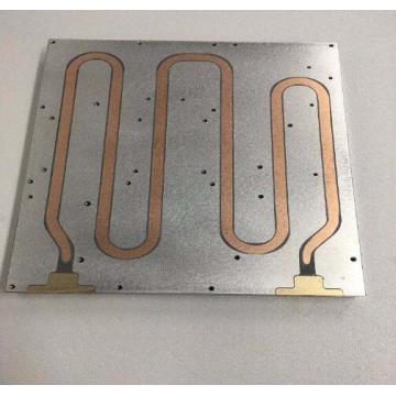 Disco de aluminio de enfriamiento de placa de enfriamiento líquido CNC 350 mm