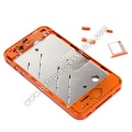 iPhone4 Orange Rahmen