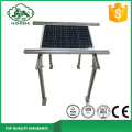 Solar Panel Bracket Mounting System On Concrete Base