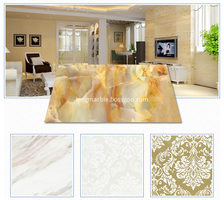 New decoration materials pvc marble wall covering sheet 2.5mm 