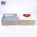 Red hot stamping paper clothing packaging box