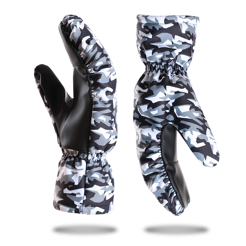 Camouflage Fashion ski gloves