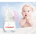 2oz Baby Glass Milk feeding Bottle Without Handle