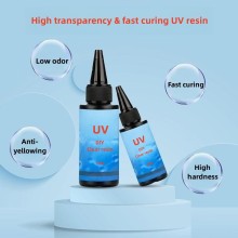 High Hardness UV Curing Stickers Making Resin