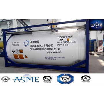 ASME Certified 32 Cube Tank Container for LPG