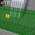 Security Palisade Zinc Steel Fence Metal Fence