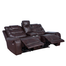 Домашний кинотеатр Loveseat Sectional Recliner Диван набор