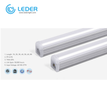 LEDER Aluminum Dimmable T5 8Ft LED Tube Light