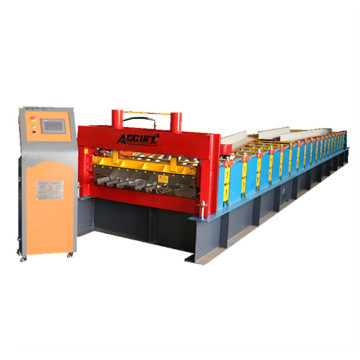 New type trapezoidal roofing tile roll forming machine