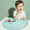 Toddlers Silicone Dining Placemat Plate Table Mat