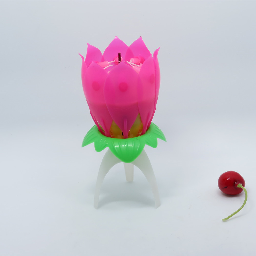 Lotus Fireworks Candle