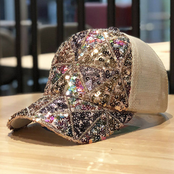 Sombreros de gorra de malla con bordado especial de béisbol de verano
