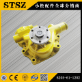 Komatsu repuestos originales PC78US-6 bomba de agua 6205-61-1202