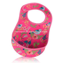 Diario uso Neopreno personalizado babero desechable (SNBB05)