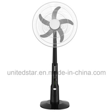 AC/DC Rechargeable Pedestal/Stand Fan with USB Output