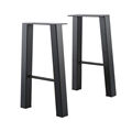 Black Industry Iron Bench Coffee Table Legs