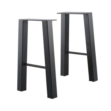 Black Industry Iron Bench Coffee Table Legs