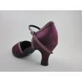 Girls purple ballroom shoes