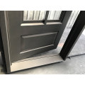 Exterior Wrought Iron Entrance Doors with Tempered Glass