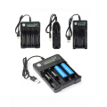 10 slotsPortable USB battery charger for li-ion 1865014500 