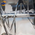 horizontal industrial ribbon blender mixer