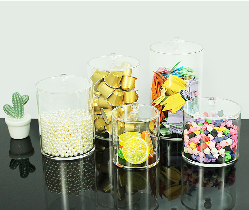 Clear Acrylic Jars