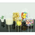 Clear Round Acrylic Canisters