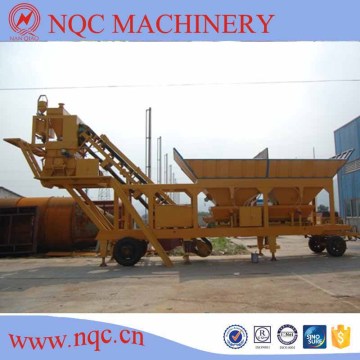 Yhzs 25/35/50 Mobile Concrete Batching Plant