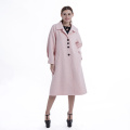 New styles pink winter outwear