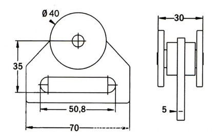 Trailer Curtain Rollers