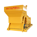 Electric fine stone concrete trailer portable pump