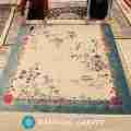 6.56'x9.84'  Hand Knotted Silk Living Room Rug