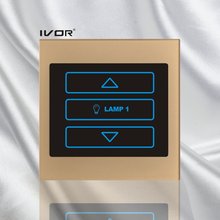 1 Interruptor dimmer de la cuadrilla 400W en marco del esquema del acrílico (SK-LT100-DH1)