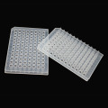 0,2 ml 96 Well-PCR-Platten Halbschock transparent