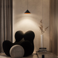 Lâmpada pendente lustre artístico minimalista moderno