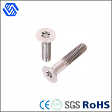 Gr2 Gr5 Titanium Bolt à tête fraisée Torx Screw